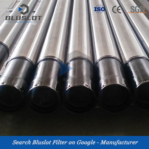 Steel Wedge Wire Screen Water Well Pipe