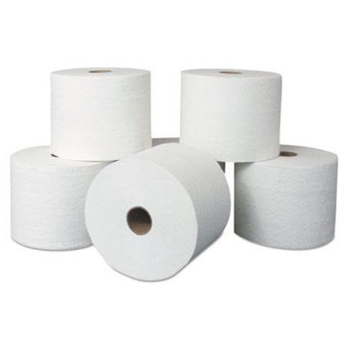 Premium Quality Soft Toilet Paper Roll - 10 cm x 10 cm, 250 Sheets Per Roll, Hygienic and Absorbent 2-Ply Design