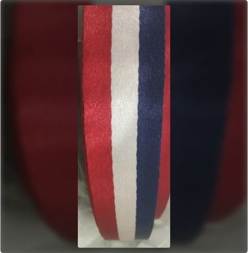 Tri Colour Polyester Webbing Tape