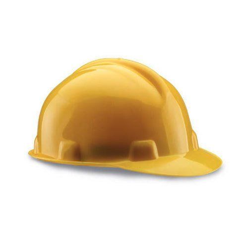 Safety Helmet - 6 Point Plastic Suspension, Adjustable Chin Strap, ISI Marked, DGMS Approved, Available in Yellow and Other Colors