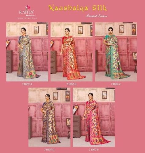 Sc Kaushalya Exclusive Designer Dola Silk Saree Collection :textileexport