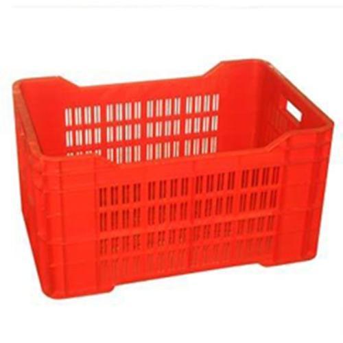 Hdpe Plastic Red Storage Crates