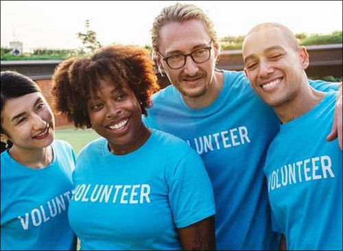 Round Neck Volunteer T-Shirt