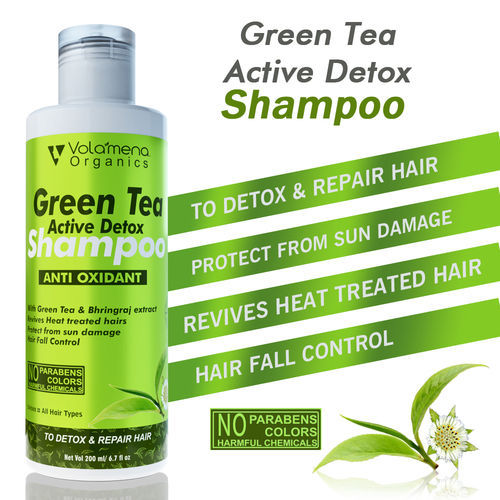 Volamena Green Tea & Bhringraj Shampoo 200ml