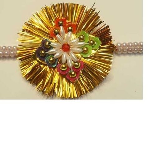 Multicolored Zari Rakhi For Raksha Bandhan