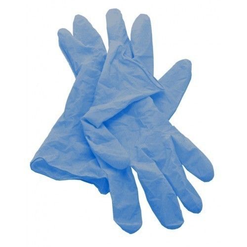 Blue Full Sleeves Rubber Gloves