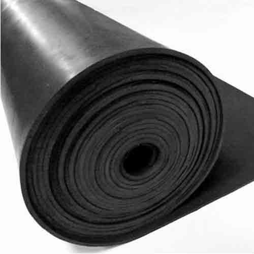 Black Light Weight Epdm Rubber Sheet