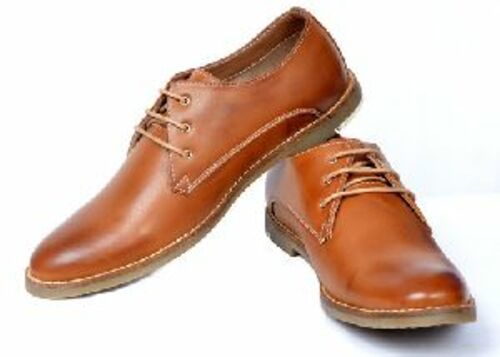 Brown Mens Casual Leather Shoes