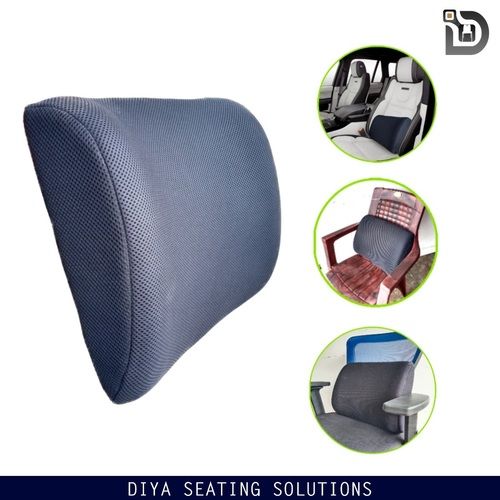 Black Moulded Foam Backrest Pillow