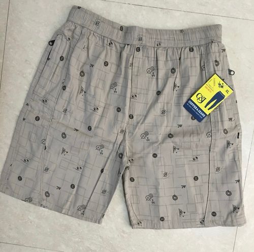 Printed Cotton Mens Shorts