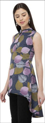 Ladies Leaf Printed Tunic