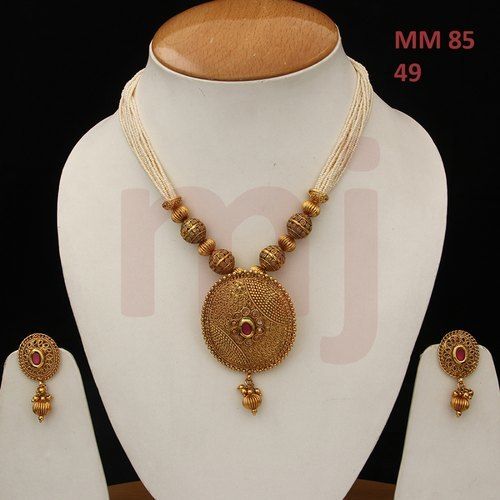 Mm-85-49 Antique Necklace Set