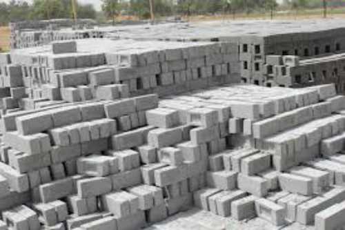 White Construction Fly Ash Bricks