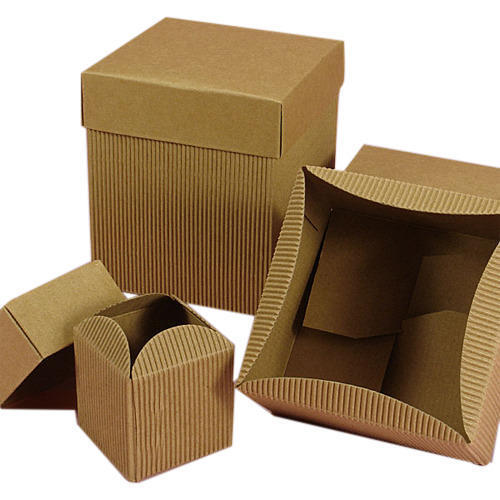 Square Corrugated Paper Carton Boxes