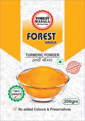 Yellow Forest Masala Haldi Powder