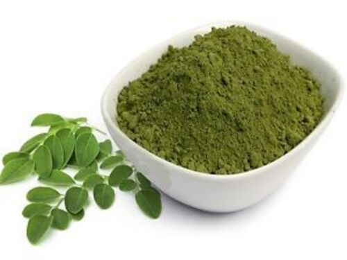 Green Dried Moringa Powder  Grade: A