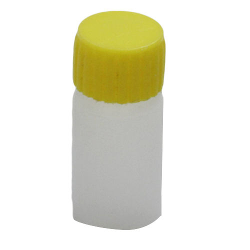 White Light Weight Plastic Homeopathic Pills Bottle