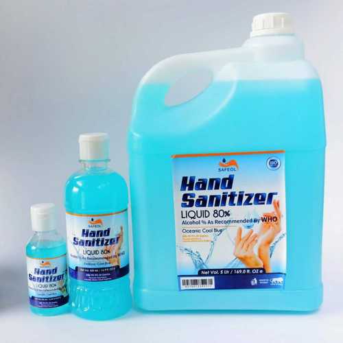 Safeol Alcohol Based Hand Sanitizer Age Group: Women