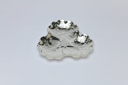Three Sided Silver Plate