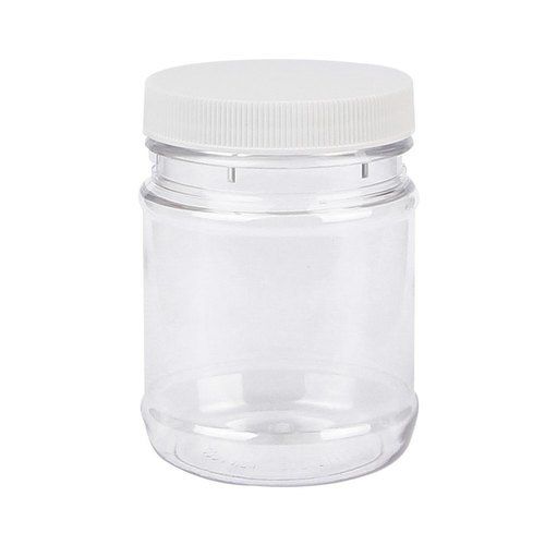 Transparent Round PET Jar