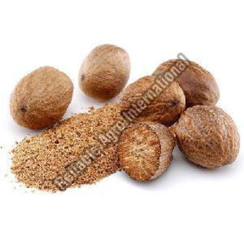 Solid Brown Whole Nutmeg For Food