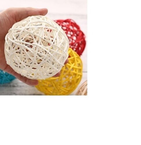 Multicolor Decorative Rattan Fancy Ball Light