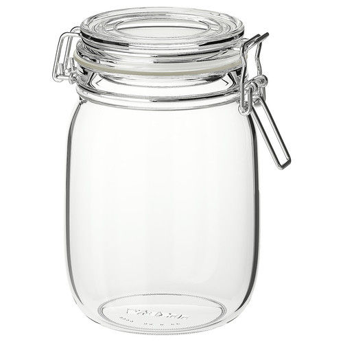 Transparent Glass Storage Jar For Home Uses