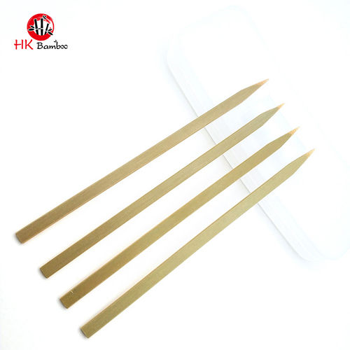 Fine Finish Flat Bamboo Skewer