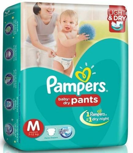 Pampers BabyDry Pants  M  Buy 4 Pampers Pant Diapers  Flipkartcom