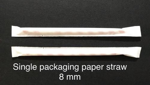 Paper Straw Single Wrapped