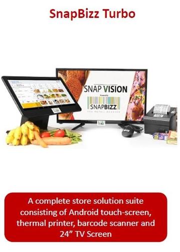 Snapbizz Turbo Pos Machine A Complte Store Solution Suit Consisting Of Android Touch Screen