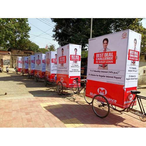 Tricycle Advertising Services By Rollick Entertainment India Pvt. Ltd.