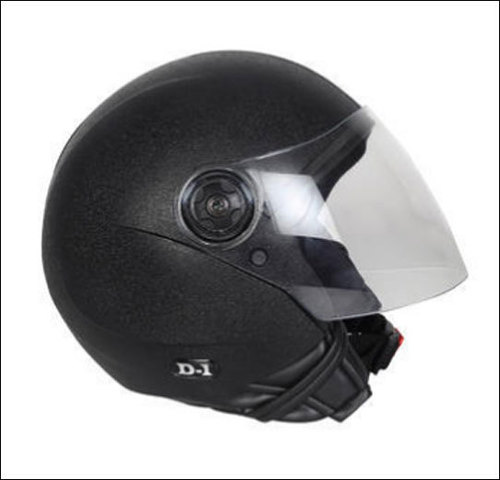 Turtle D1 Chrome Open Face Helmet