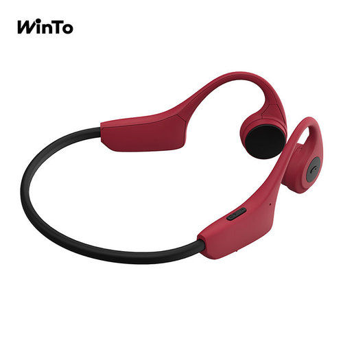 Black/Grey Winto B350S Open Ear Sports Headphones With 8G Memory Card