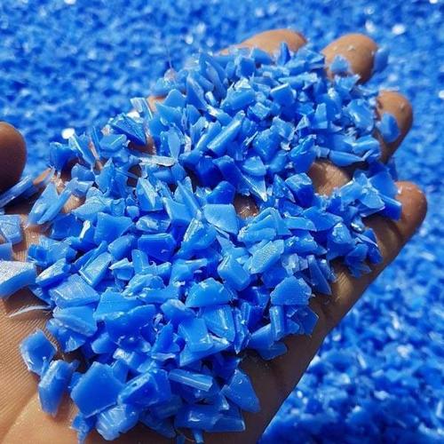 50MT HDPE Blue Drums Grinding Washed Scrap