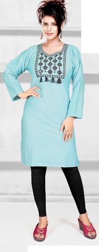 Branded Printed Cotton Kurti