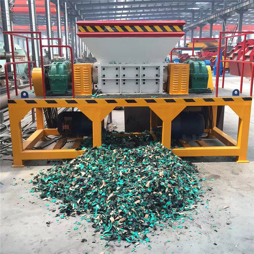 Double-Shaft Plastic Shredder For PP/PE Drums & Containers