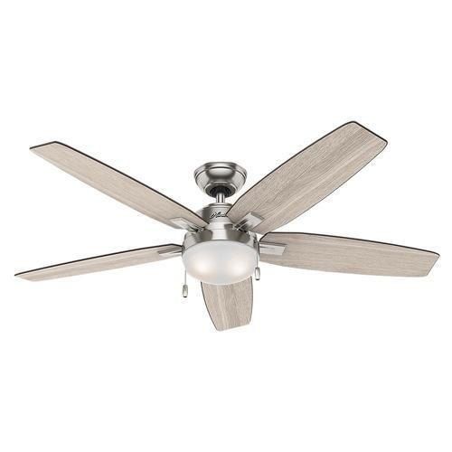 Metal Decorative Ceiling Fan - Color: Silver