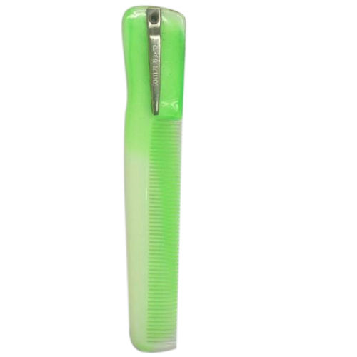 Plastic Green Clip Comb