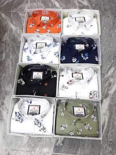 Pure Cotton Shirts With Box Age Group: 15-70