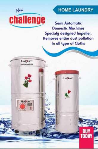 Semi-Automatic Ss Body Washing Machine