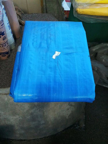 Blue Hdpe Laminated Tarpaulins Design Type: Standard