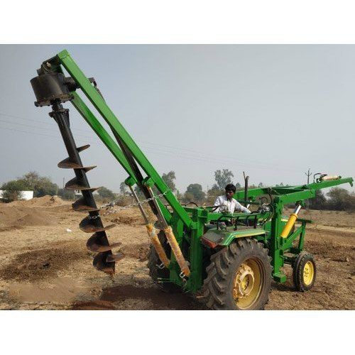 Heavy Duty Pole Installation Machine Application: Factory