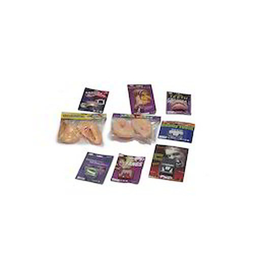 नीले डरावने दांत और मजेदार कान