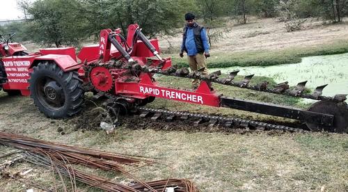 Tractor Trencher For Agriculture Sector - Color: As Per Demand