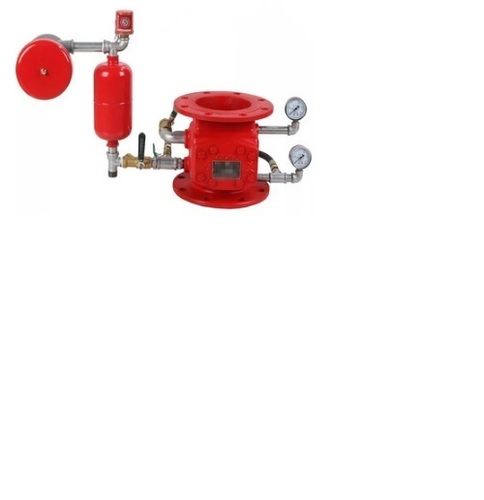 Red Wet Alarm Valve For Fire Extinguisher