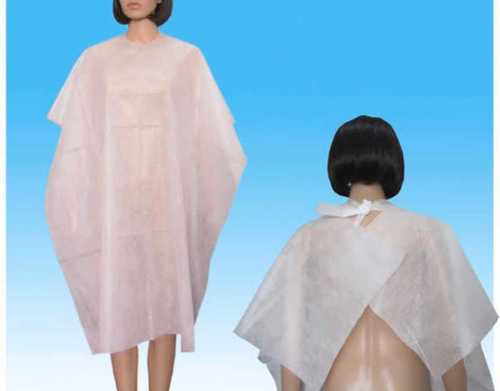 White Colored Disposal Apron - Various Sizes Available, Soft Touch Material for Skin Friendliness, Industrial Application Design