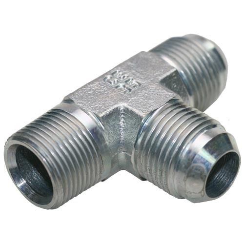 Silver Hydraulic Tee Pipe Joint