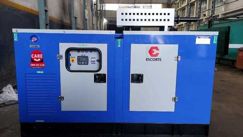 Silent Diesel Generator Set - 10 kVA, Three Phase, Electric Start, Blue | Easy Operation, Low Maintenance Cost, High Power Efficiency