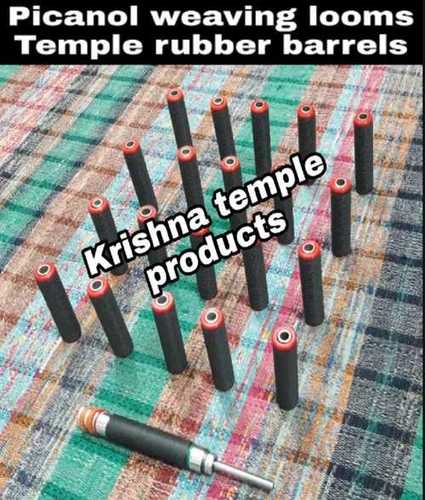 Aluminum Picanol Looms Temple Cylinder With Temple Rubber Barrel Roll